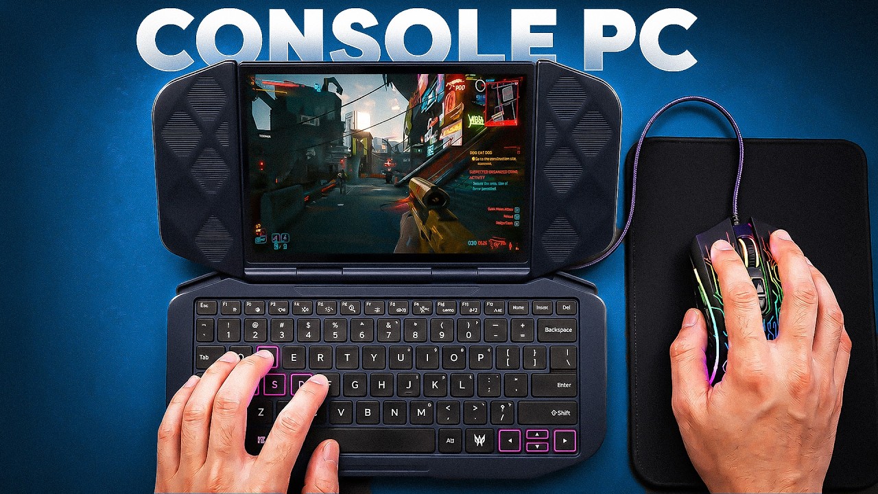 J'ai vu en vrai la CONSOLE qui se transforme en PC PORTABLE, et c'est fou ! (Acer)