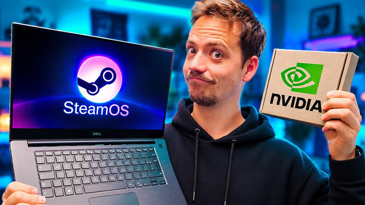 J'ai installé le VRAI SteamOS sur un PC incompatible (et c'était l'enfer)
