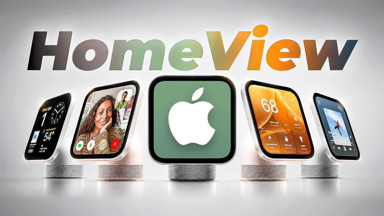 Apple HomeView : L'écran connecté avec Siri AI arrive enfin (ou pas)