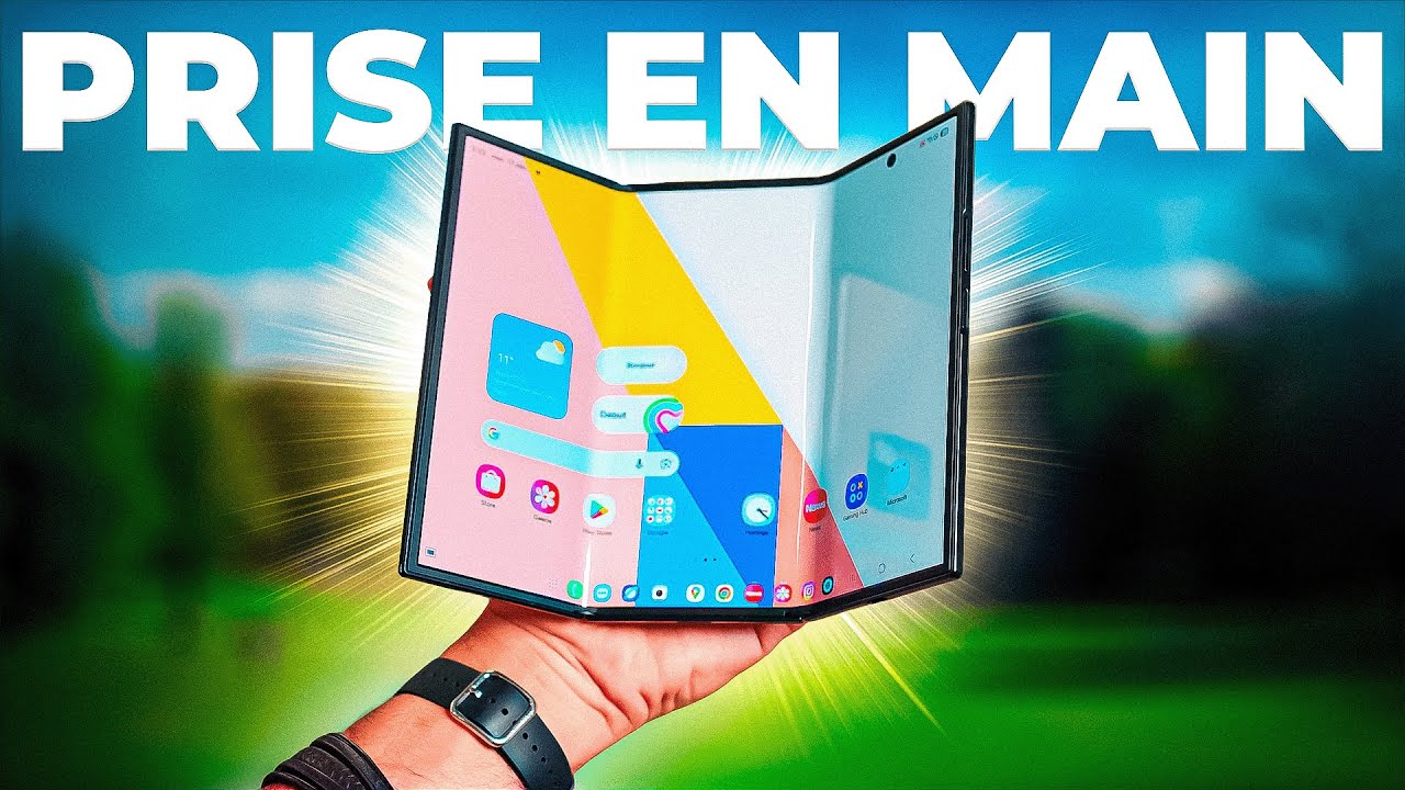 Premier test du TRI-PLIANT à 3000€ de Samsung !
