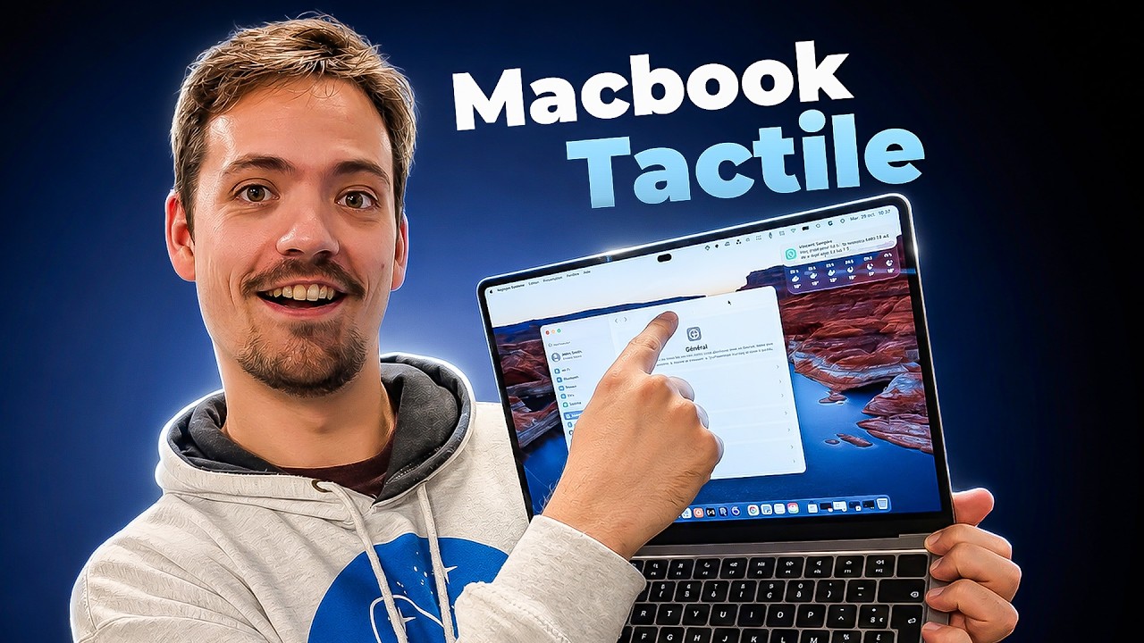 Le premier MacBook TACTILE existe enfin (et il coûte une fortune)