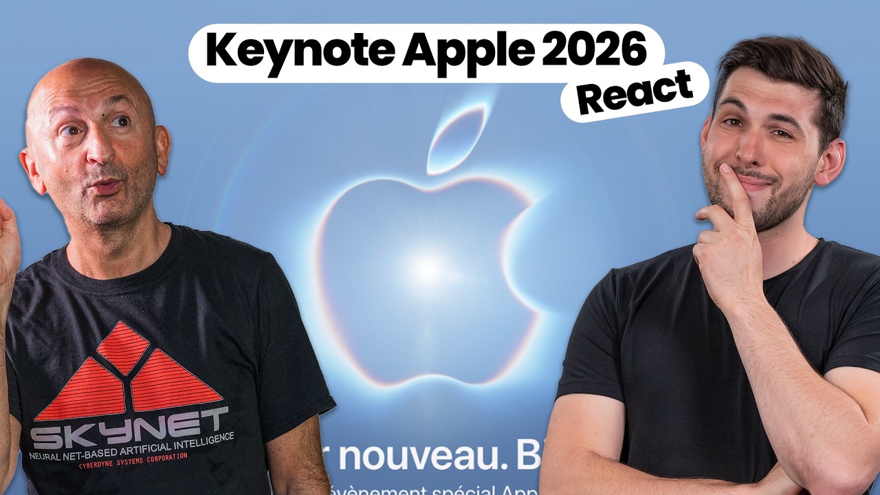 🔴Apple Keynote 2026 : on découvre en direct l'iPhone pliable et toutes les autres nouveautés !