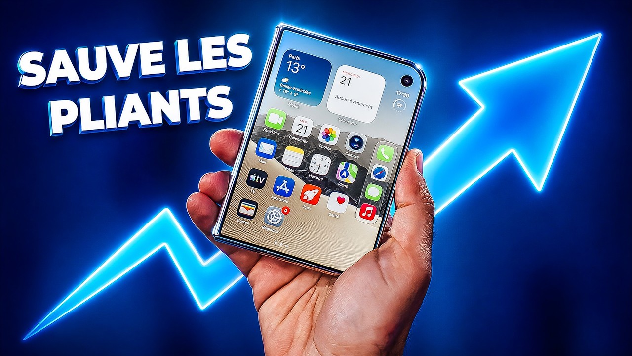 iPhone DUO : Apple peut-il SAUVER les smartphones pliables ?