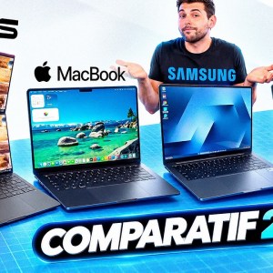 MacBook M5, Zenbook Duo, Dell XPS, Galaxy Book : Quel est le MEILLEUR ordinateur portable ?