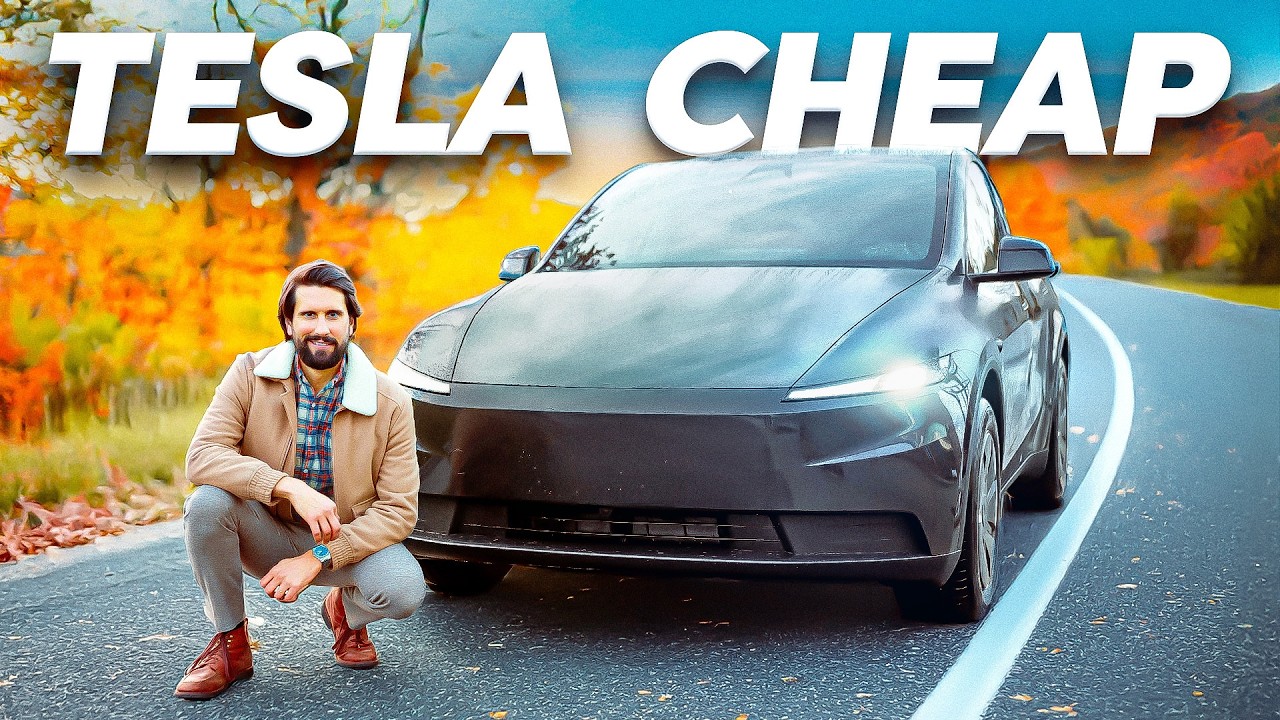 On a essayé la TESLA la MOINS CHERE et c'est vraiment bien ! (Essai Model Y Standard)