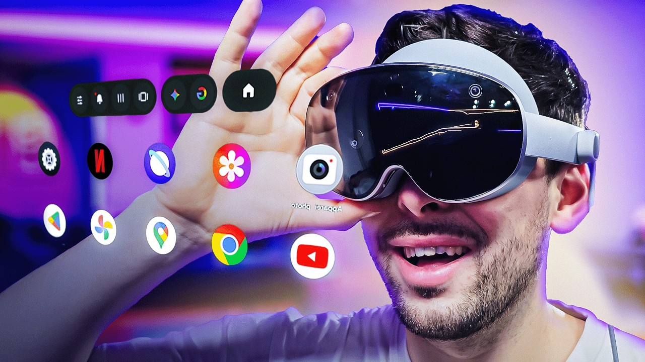 Samsung Galaxy XR : 2x moins cher que l'Apple Vision Pro ! Test complet
