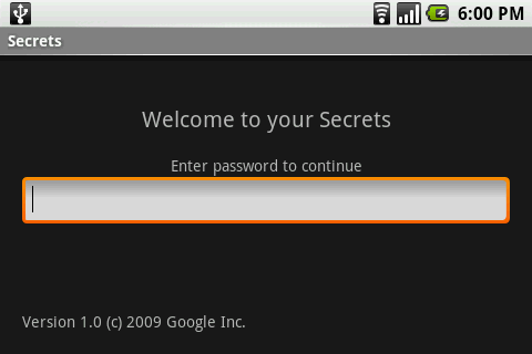 android-secrets android-secrets