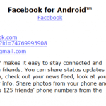 Attention : l’application Facebook for Android n’est pas développée par Facebook Attention : l’application Facebook for Android n’est pas développée par Facebook