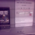 Le HTC Hero en boutique SFR Le HTC Hero en boutique SFR
