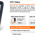 HTC Tattoo, Orange nous gâche encore tout ! HTC Tattoo, Orange nous gâche encore tout !