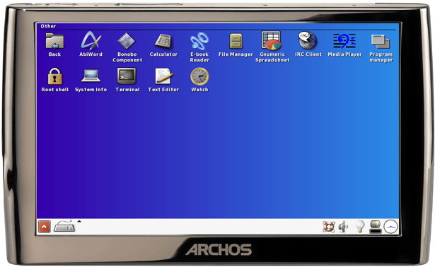 Archos5itrunningangstromB