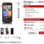 Le HTC Desire est en ligne sur Virgin Mobile et nous vous offrons 30 euros de réduction ! Le HTC Desire est en ligne sur Virgin Mobile et nous vous offrons 30 euros de réduction !