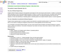 Job Google TV