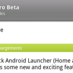 LauncherPro : La beta d&rsquo;un Home bluffant !
