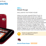 La tablette Dell Streak et le Motorola Backflip en vente chez The Phone House La tablette Dell Streak et le Motorola Backflip en vente chez The Phone House