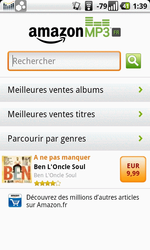 Amazon MP3 1.8