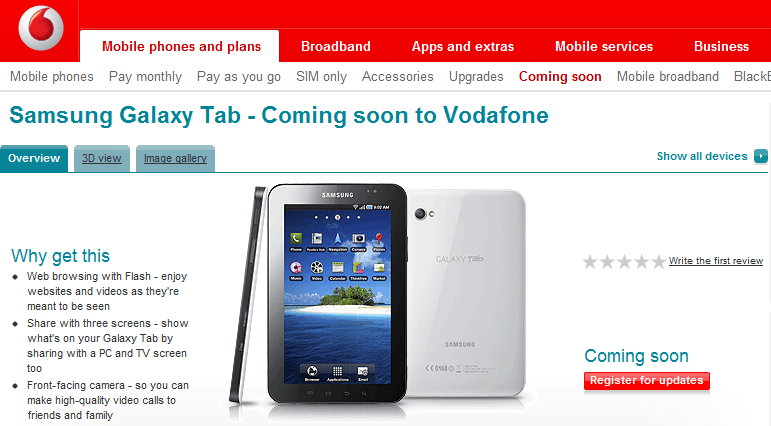 VodafoneGalaxyTabConfirmée