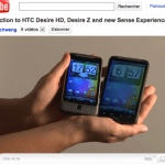Le Desire HD, le Desire Z et la nouvelle version de Sense en vidéo
