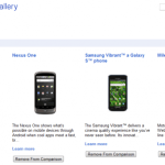 Google Phone Gallery : Un nouveau service de comparaison des androphones en ligne ! Google Phone Gallery : Un nouveau service de comparaison des androphones en ligne !