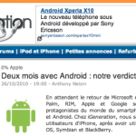 iGeneration a passé deux mois avec Android iGeneration a passé deux mois avec Android