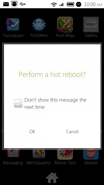 hot-reboot