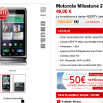 Le Motorola Milestone 2 disponible sur Virgin Mobile Le Motorola Milestone 2 disponible sur Virgin Mobile