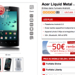Virgin Mobile et FrAndroid : L’Acer Liquid Metal pour 0 euro Virgin Mobile et FrAndroid : L’Acer Liquid Metal pour 0 euro