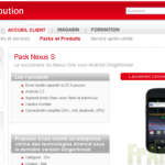 Le Google Nexus S en vente chez SFR dès le 15 février Le Google Nexus S en vente chez SFR dès le 15 février
