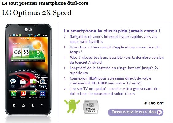 android-lg-optimus-2x-proximus-belgique