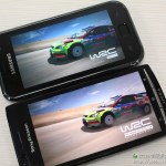 Comparaison d’un écran Super AMOLED (Galaxy S) et d’un Reality Display (Xperia Arc) Comparaison d’un écran Super AMOLED (Galaxy S) et d’un Reality Display (Xperia Arc)