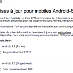 Le HTC Desire HD va recevoir Gingerbread sous peu / Le Motorola Defy sous FroYo à la fin avril Le HTC Desire HD va recevoir Gingerbread sous peu / Le Motorola Defy sous FroYo à la fin avril