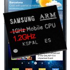 Le Samsung Galaxy S II aura finalement un processeur double-coeur cadencé à 1,2 GHz