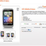 Le HTC Wildfire S est disponible chez Orange Le HTC Wildfire S est disponible chez Orange