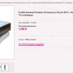 Vente-Privée.com : Free à 1,99 euros/mois pendant 1 an