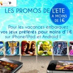 Gameloft et AppXoid lancent les « Promos de l’été » sur 6 jeux à partir d&rsquo;1€