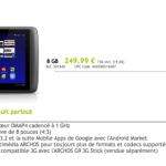 L’Archos 80 G9 de 8Go est maintenant à la vente ! L’Archos 80 G9 de 8Go est maintenant à la vente !