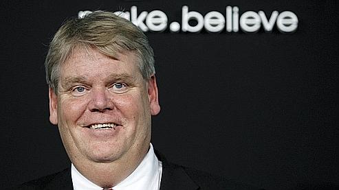 Sony Ericsson Chief Executive Bert Nordberg smiles during a photo opportunity at an unveiling of the new XPERIA phone in Tokyo