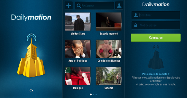 ApplicationDailyMotionAndroid