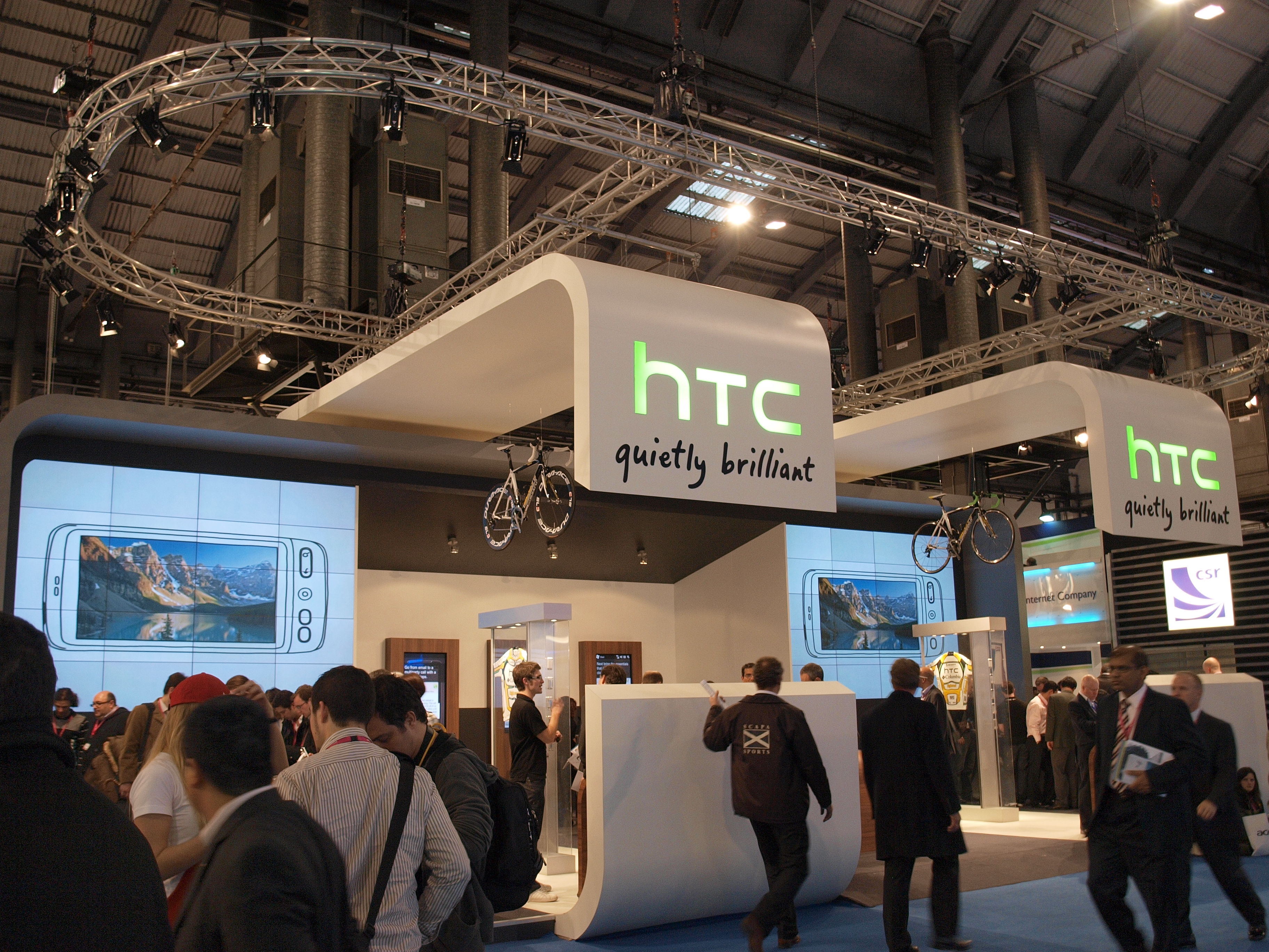 Stand HTC au MWC