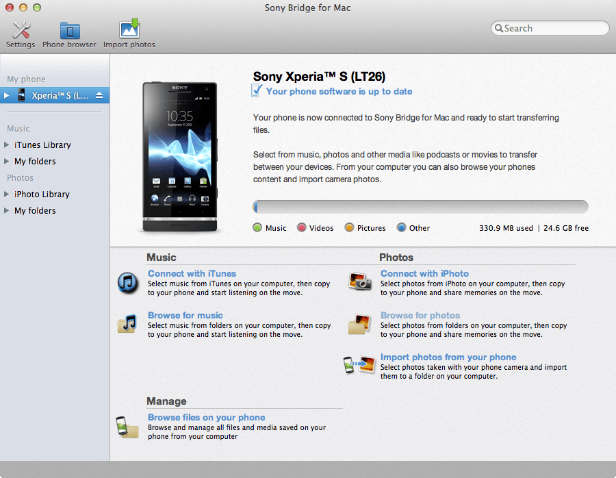 Bridge-for-mac-sony-ericsson-xperia