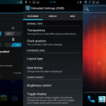 Reloaded ICS, un mod qui perfectionne la barre de notifications des appareils sur CyanogenMod9 Reloaded ICS, un mod qui perfectionne la barre de notifications des appareils sur CyanogenMod9