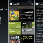 L’application Google Play Store est disponible au téléchargement L’application Google Play Store est disponible au téléchargement
