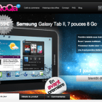 Vente flash Qoqa, la Samsung Galaxy Tab 2 7.0 à 259 euros&nbsp;!