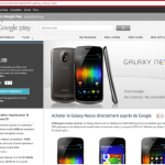 Le Galaxy Nexus est en vente sur le Play Store US Le Galaxy Nexus est en vente sur le Play Store US