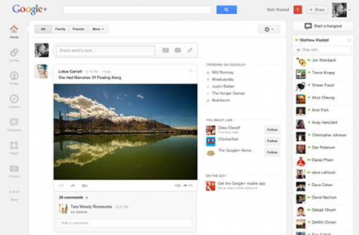 google+-nouvelle-interface