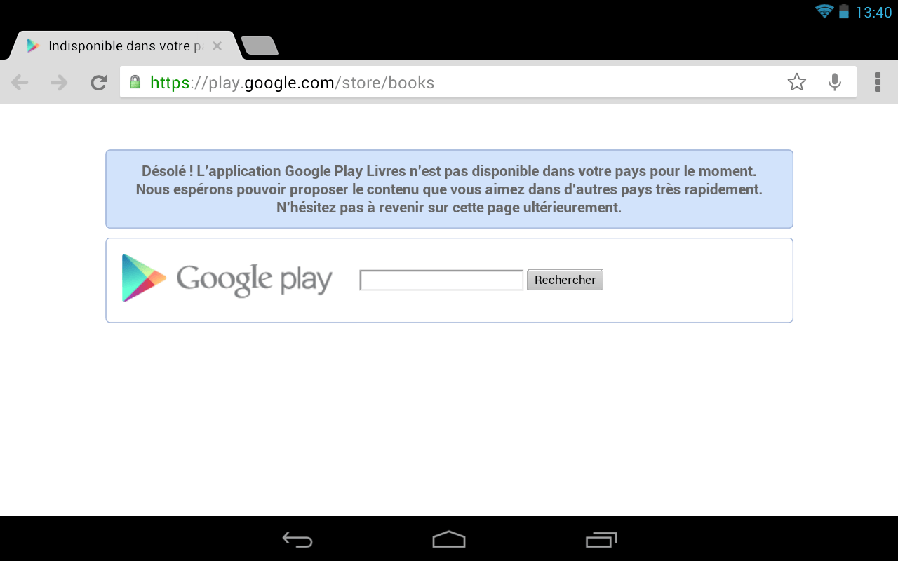 Google Play Livres