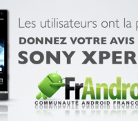 appel a temoignage frandroid sony xperia s