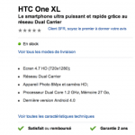 SFR référence le HTC One XL au prix exorbitant de 719 € nu ! SFR référence le HTC One XL au prix exorbitant de 719 € nu !