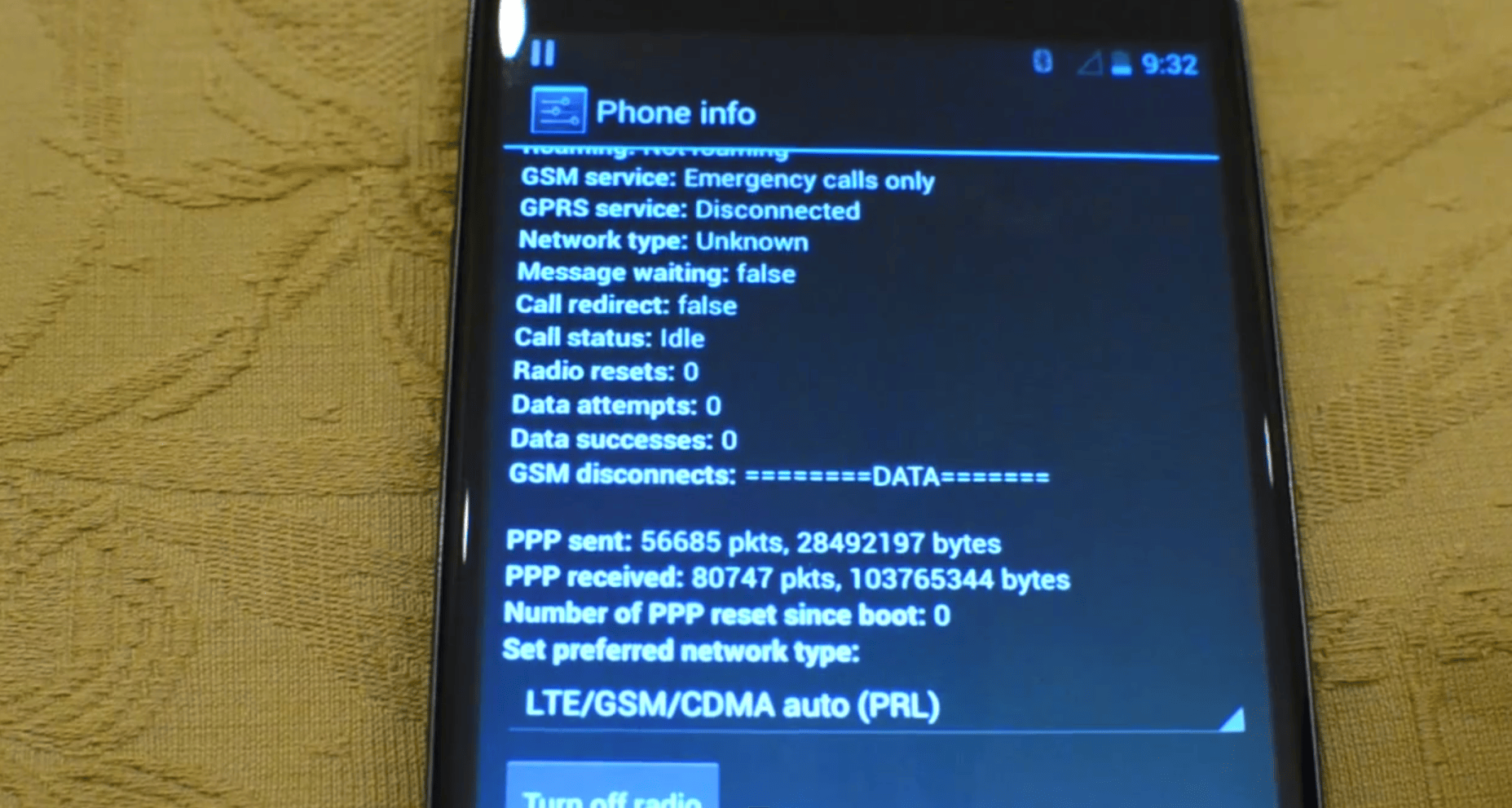 LG Nexus 4 : 4G ? LG Nexus 4 : 4G ?