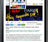 LG Optimus Vu french quick memo